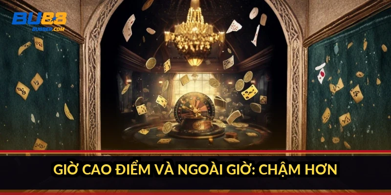 Rút tiền BU88 mất bao lâu? Hạn mức, phí và điều kiện 2026 1 Giờ cao điểm và ngoài giờ: chậm hơn bao nhiêu